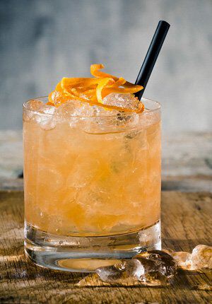Een Rum Swizzle cocktail