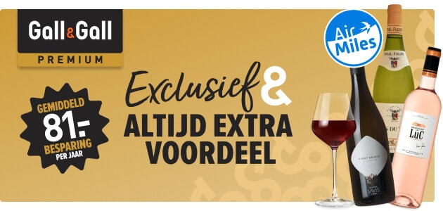 Mijn Gall & Gall Premium: altijd maximaal voordeel