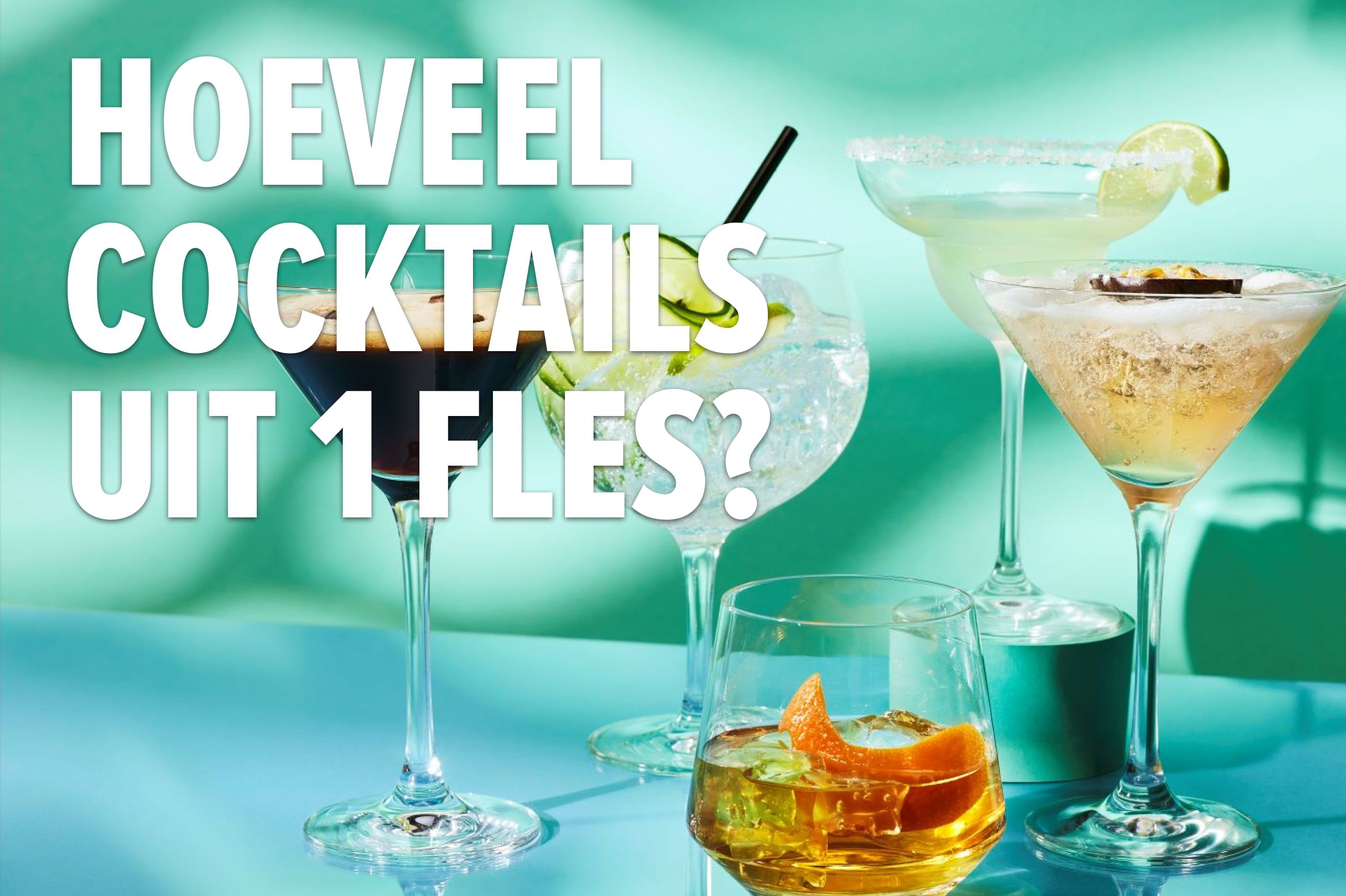 Pha chế cocktail từ một chai rượu