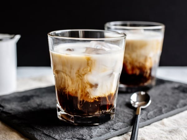 White Russian cocktail